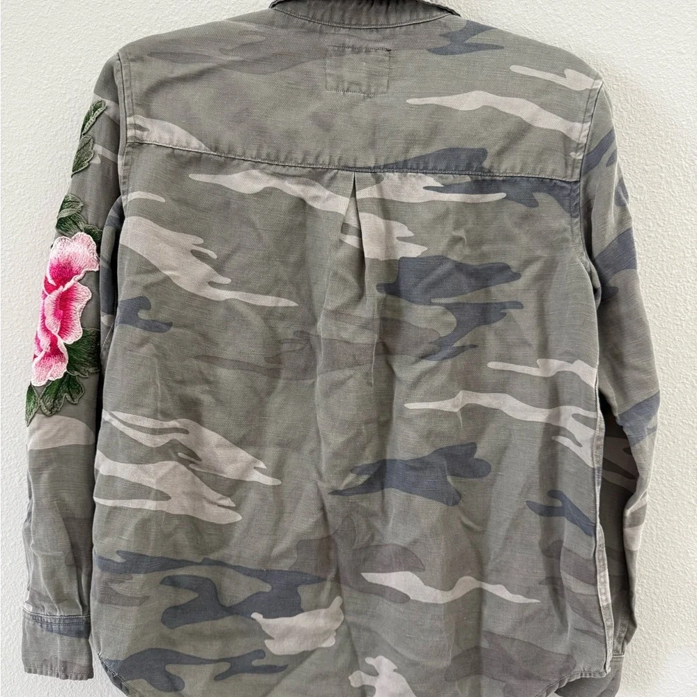 Rails Marcel Embroidered Camo Shirt - Picture 7 of 8